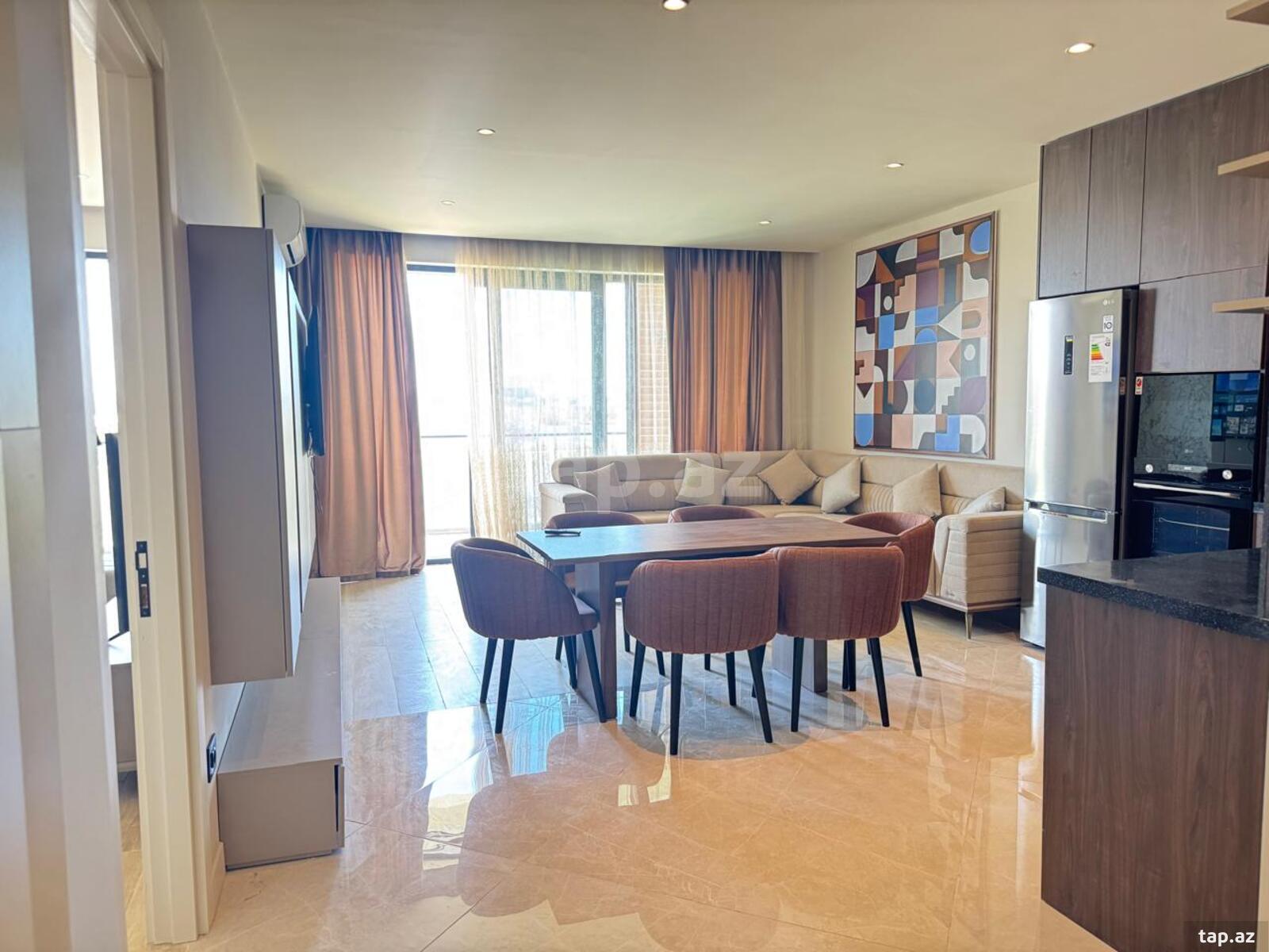 2-otaqlı yeni tikili kirayə verilir, Nardaran qəs., 100 m² (4)