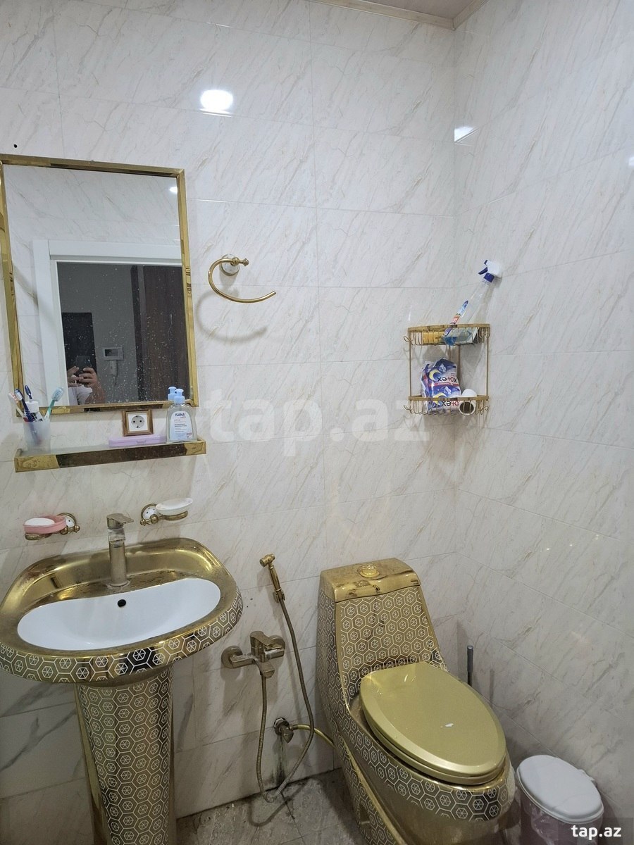 2-otaqlı yeni tikili kirayə verilir, Elmlər Akademiyası m., 80 m² (9)