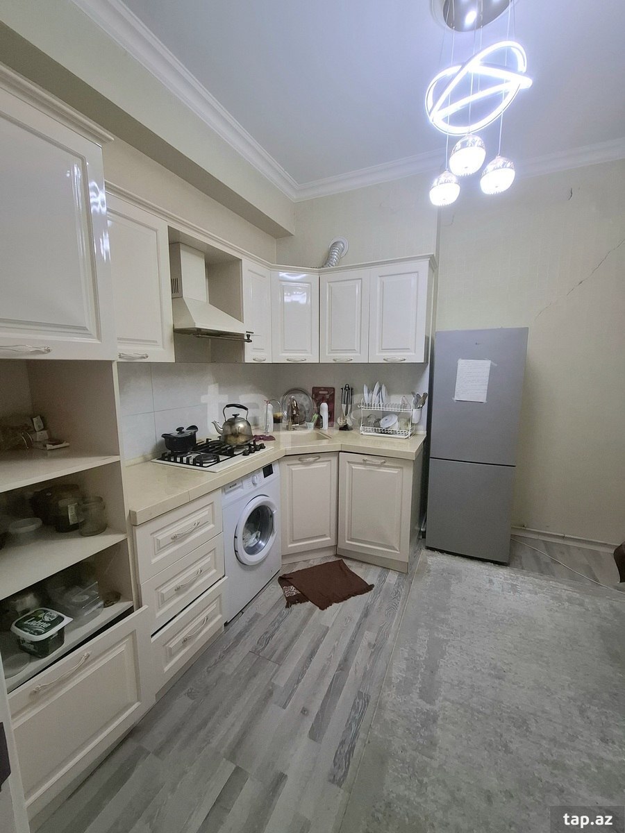 2-otaqlı yeni tikili kirayə verilir, Elmlər Akademiyası m., 80 m² (3)