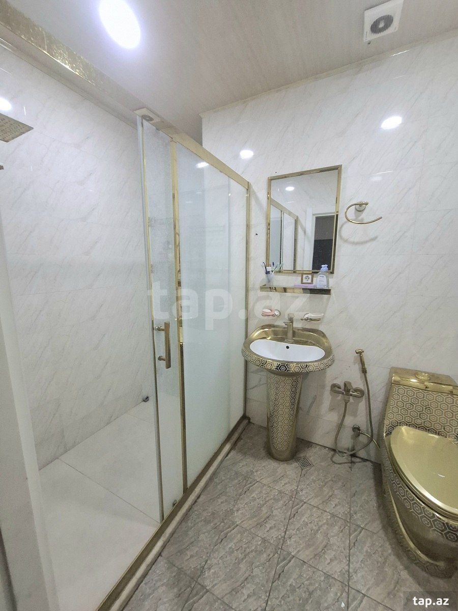 2-otaqlı yeni tikili kirayə verilir, Elmlər Akademiyası m., 80 m² (7)