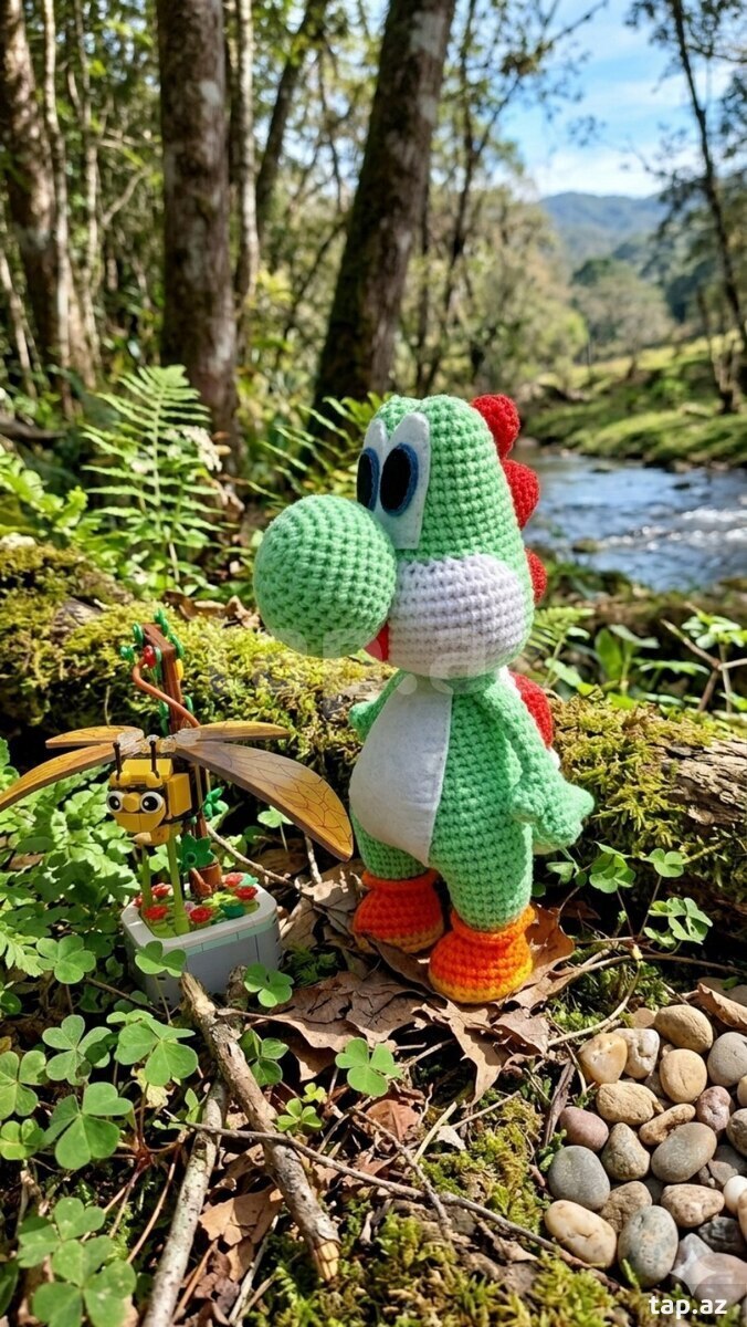 Yumşaq oyuncaq Yoşi (Super Mario)