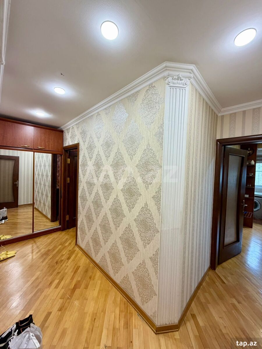 2-otaqlı mənzil kirayə verilir, Gənclik m., 70 m² (4)