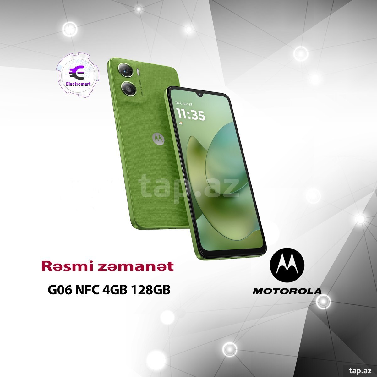 Motorola Moto G06 NFC 4GB/128GB TENDRIL (green)