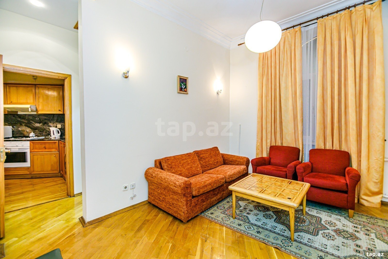 2-otaqlı mənzil kirayə verilir, Fəvvarələr bağı, 55 m² (7)