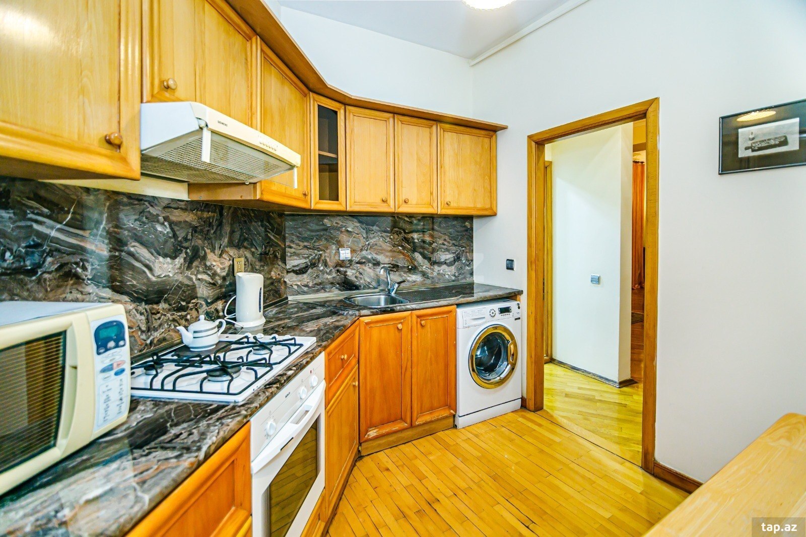 2-otaqlı mənzil kirayə verilir, Fəvvarələr bağı, 55 m² (3)