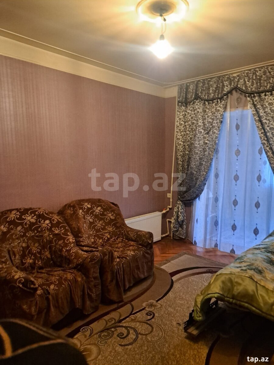 2-otaqlı mənzil kirayə verilir, Nizami r., 56 m² (4)