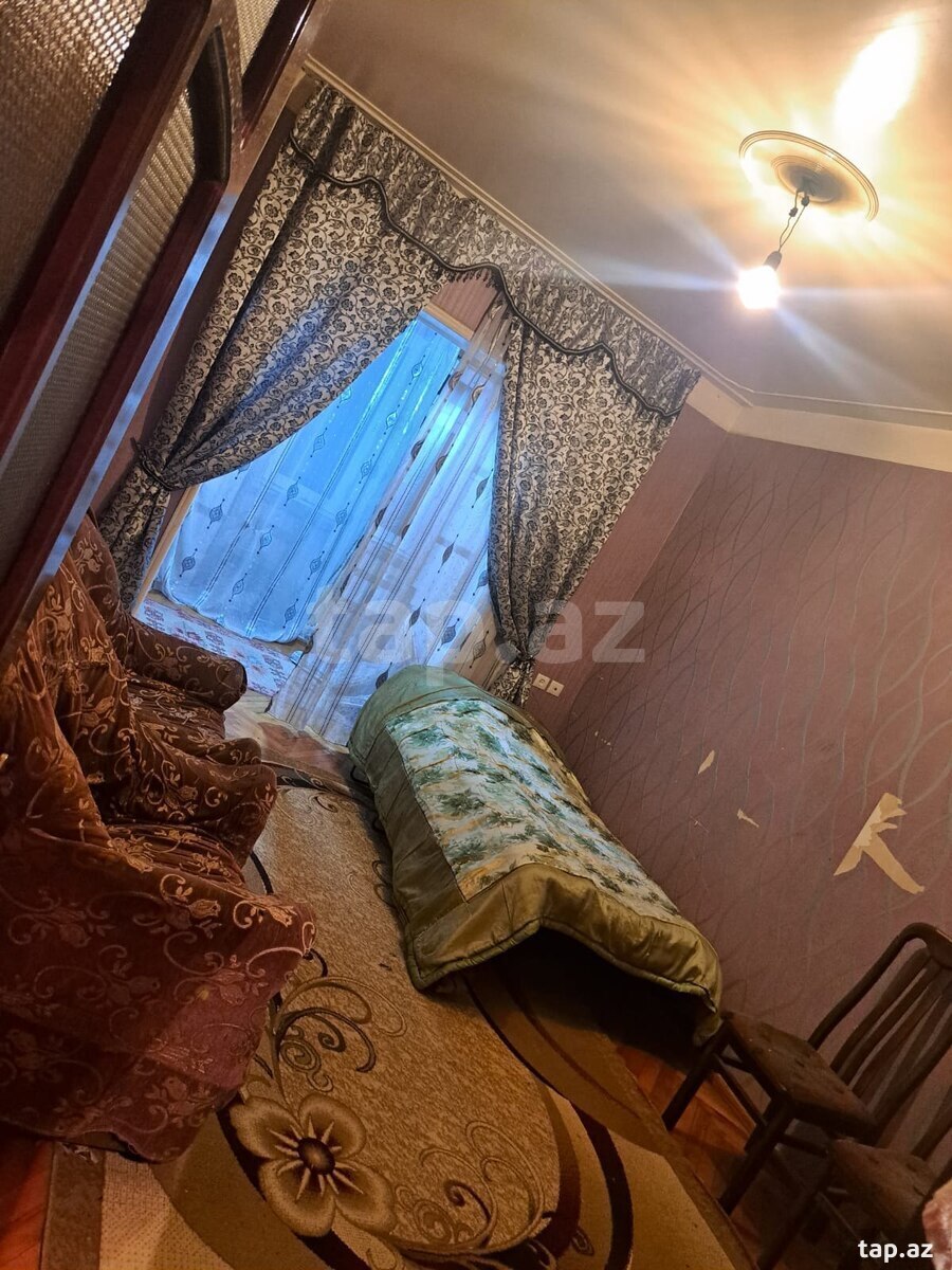2-otaqlı mənzil kirayə verilir, Nizami r., 56 m² (3)