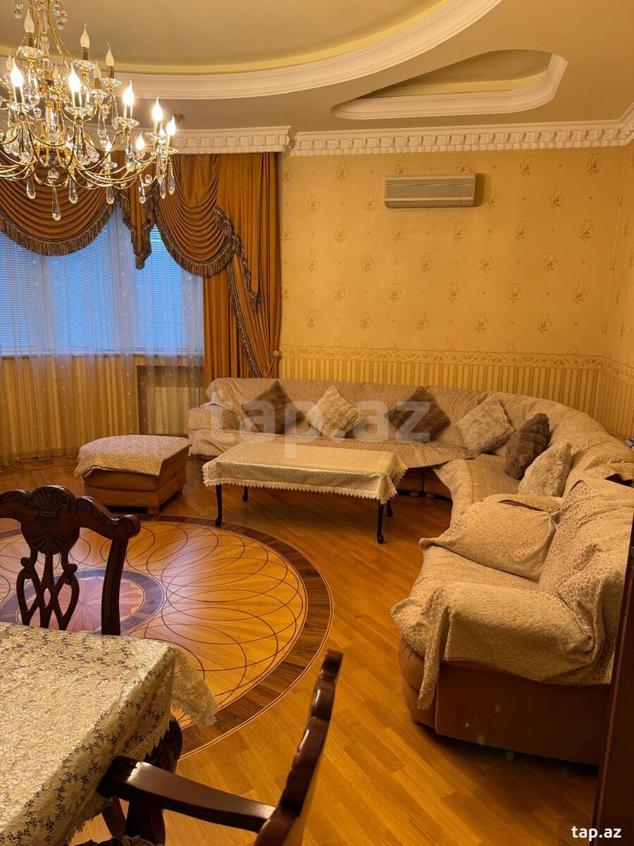 3-otaqlı yeni tikili kirayə verilir, Gənclik m., 140 m² (2)