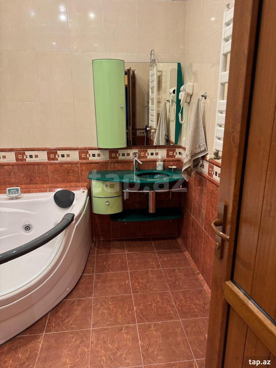 3-otaqlı yeni tikili kirayə verilir, Gənclik m., 140 m² (15)