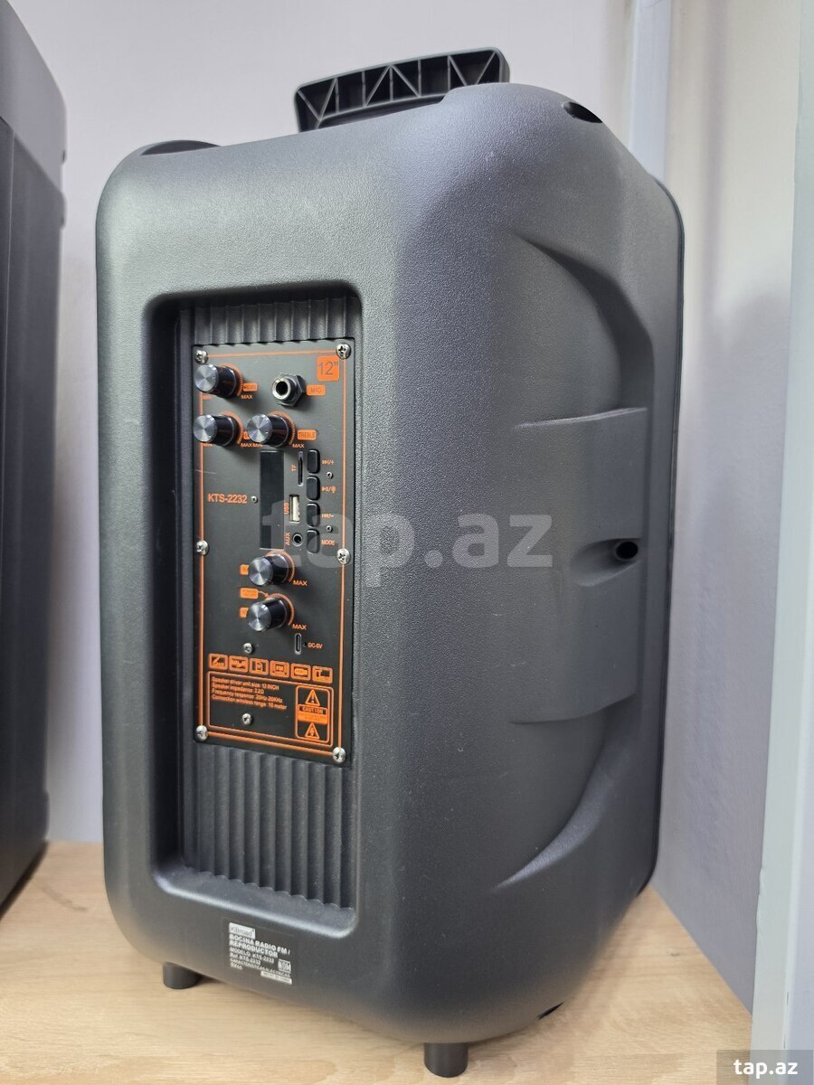 Bluetooth mikrafonlu dinamik 1×12" (4)