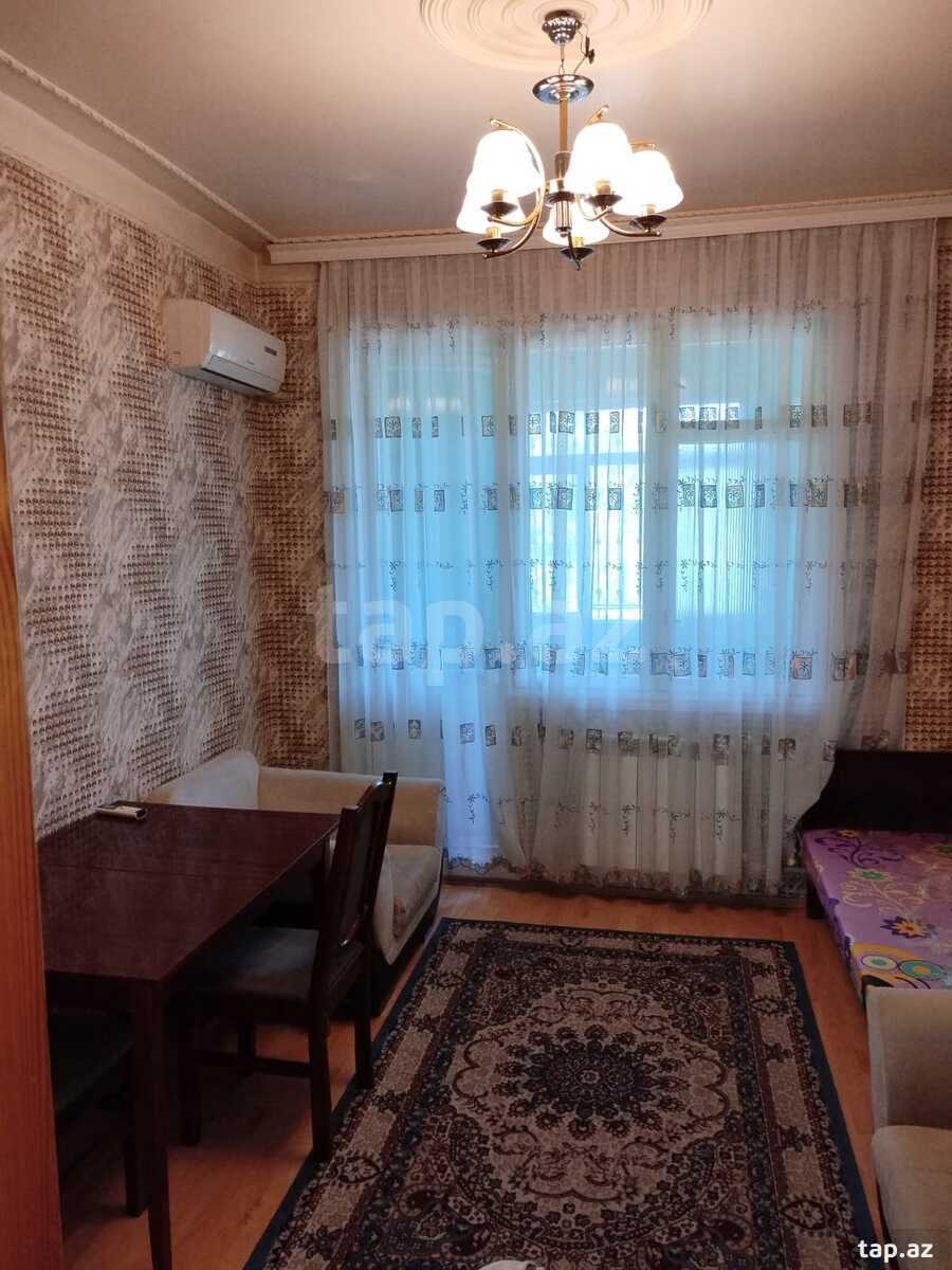 2-otaqlı mənzil kirayə verilir, Əcəmi m., 57 m²