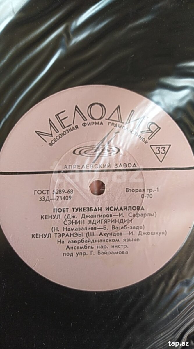 Milli qrammofon valları (4)