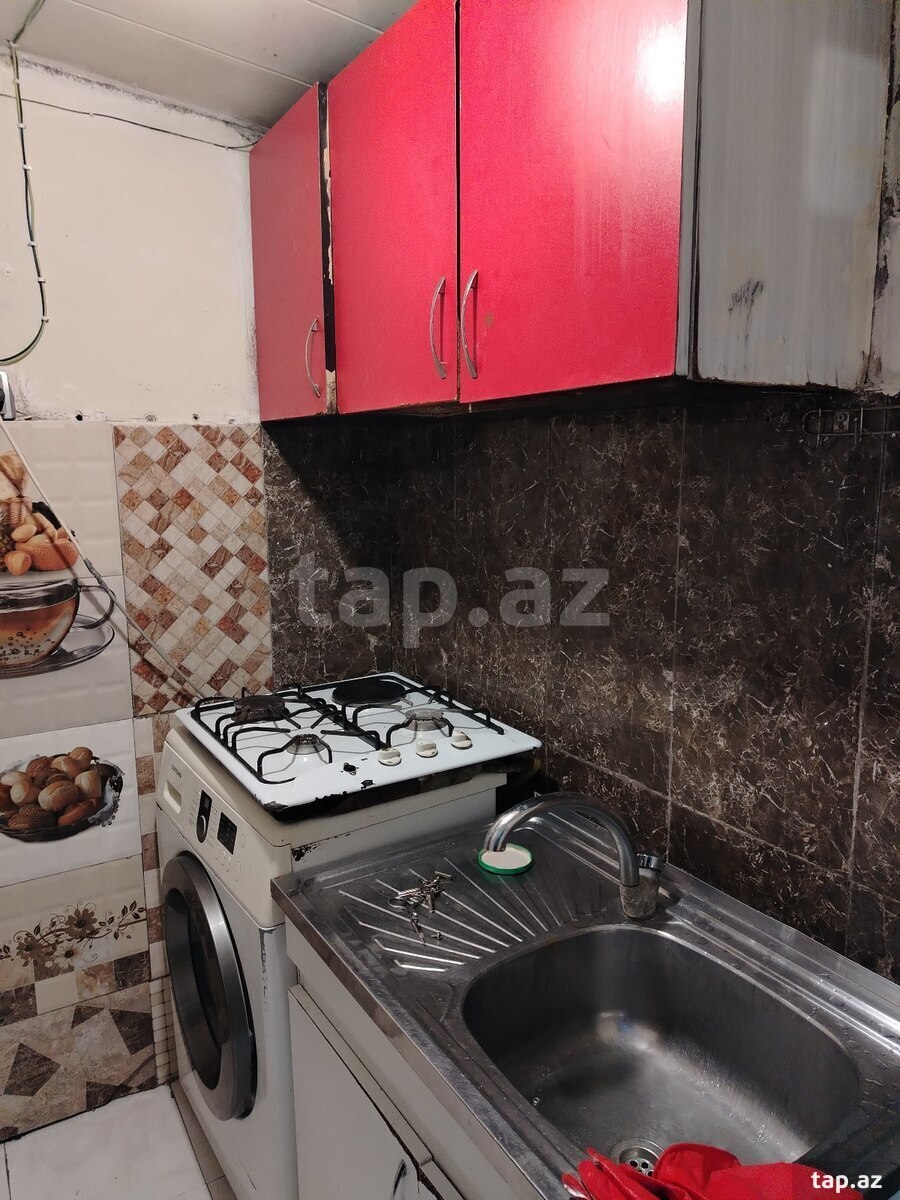 1-otaqlı mənzil kirayə verilir, Yasamal r., 30 m² (5)