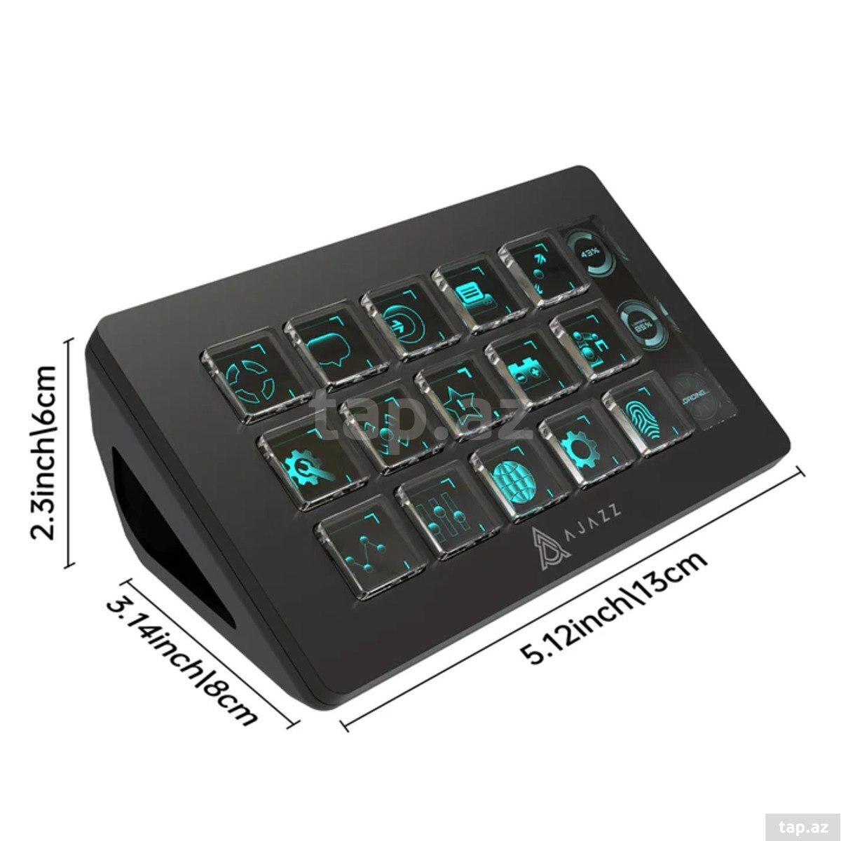 Ajazz AKP153E Black (4)