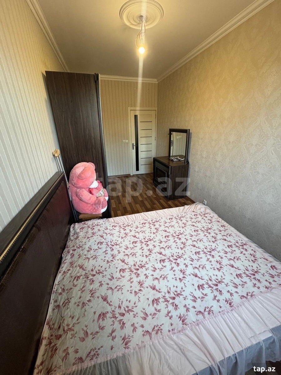 2-otaqlı mənzil kirayə verilir, Memar Əcəmi m., 64 m² (4)