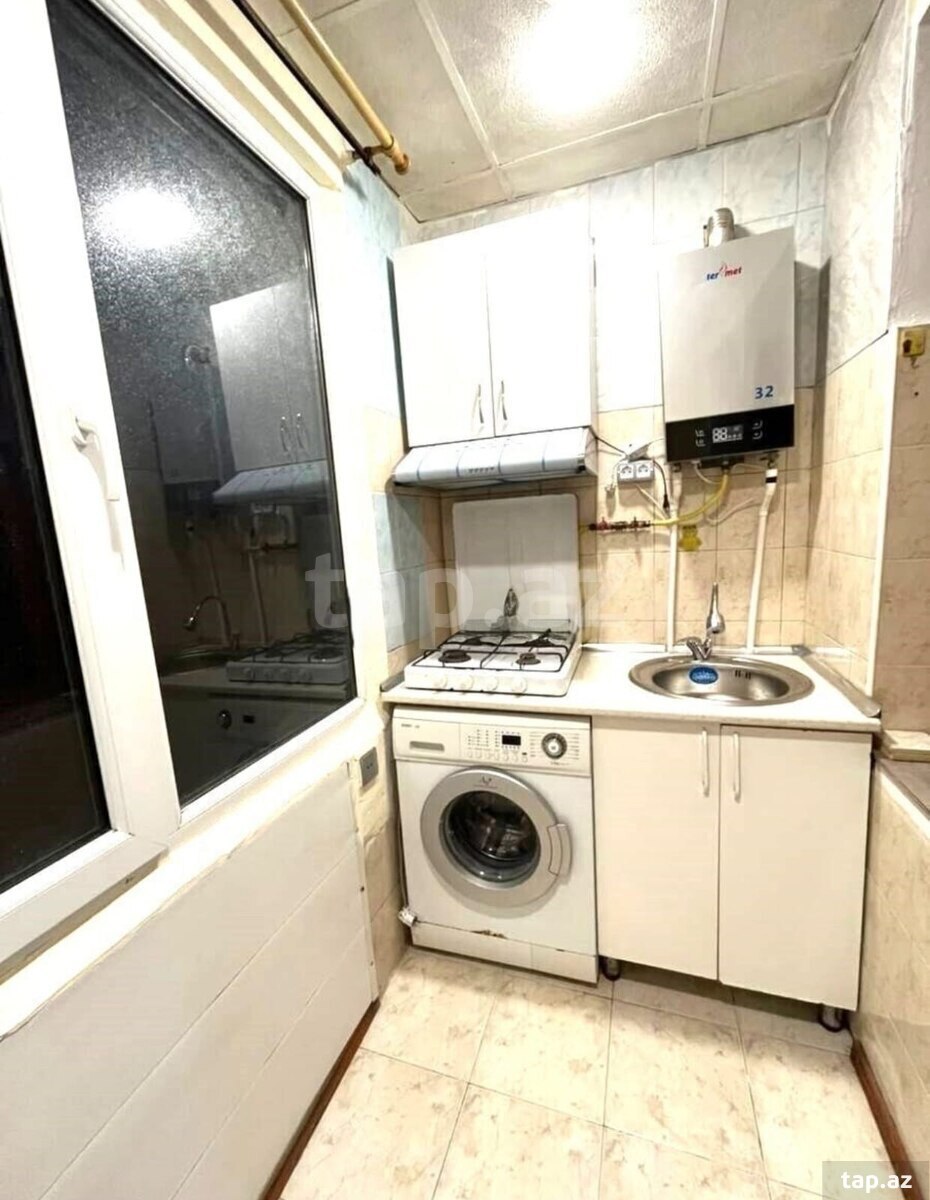 2-otaqlı mənzil kirayə verilir, Neftçilər m., 35 m² (3)
