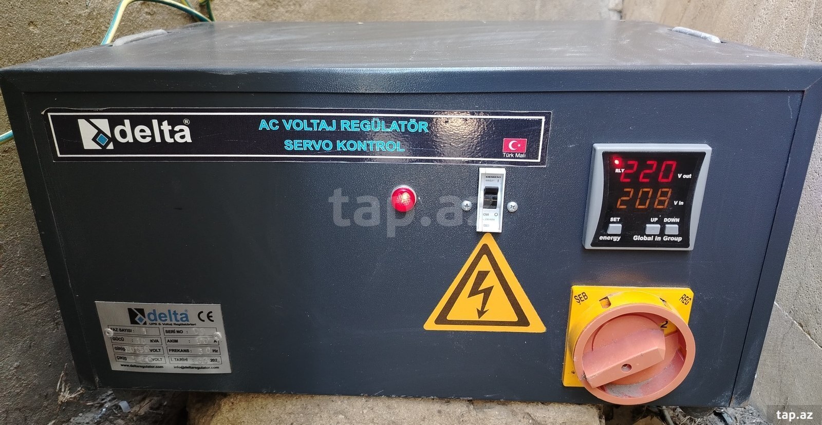 Tənzimləyici 15kVa