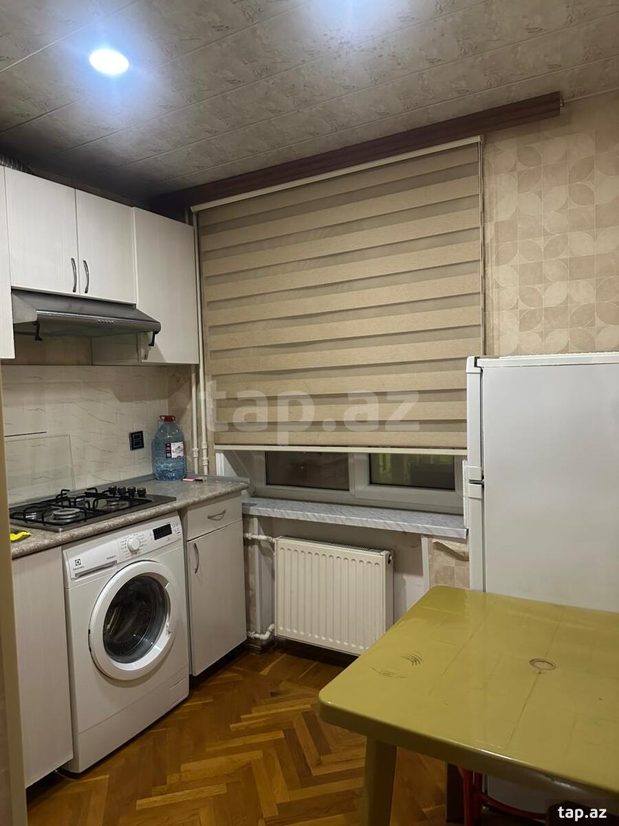 1-otaqlı mənzil kirayə verilir, Hüseyin Cavid pr., 35 m² (14)