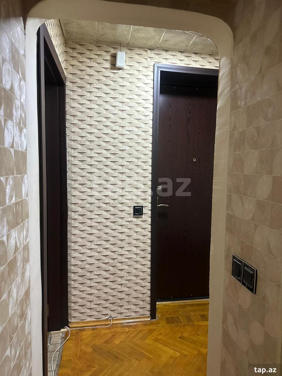 1-otaqlı mənzil kirayə verilir, Hüseyin Cavid pr., 35 m²
