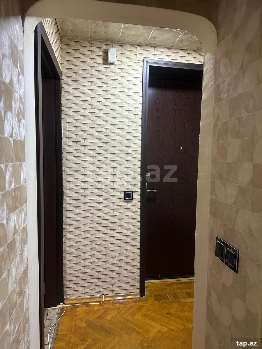 1-otaqlı mənzil kirayə verilir, Hüseyin Cavid pr., 35 m² (12)