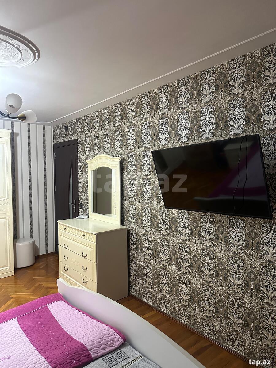 1-otaqlı mənzil kirayə verilir, Hüseyin Cavid pr., 35 m² (23)