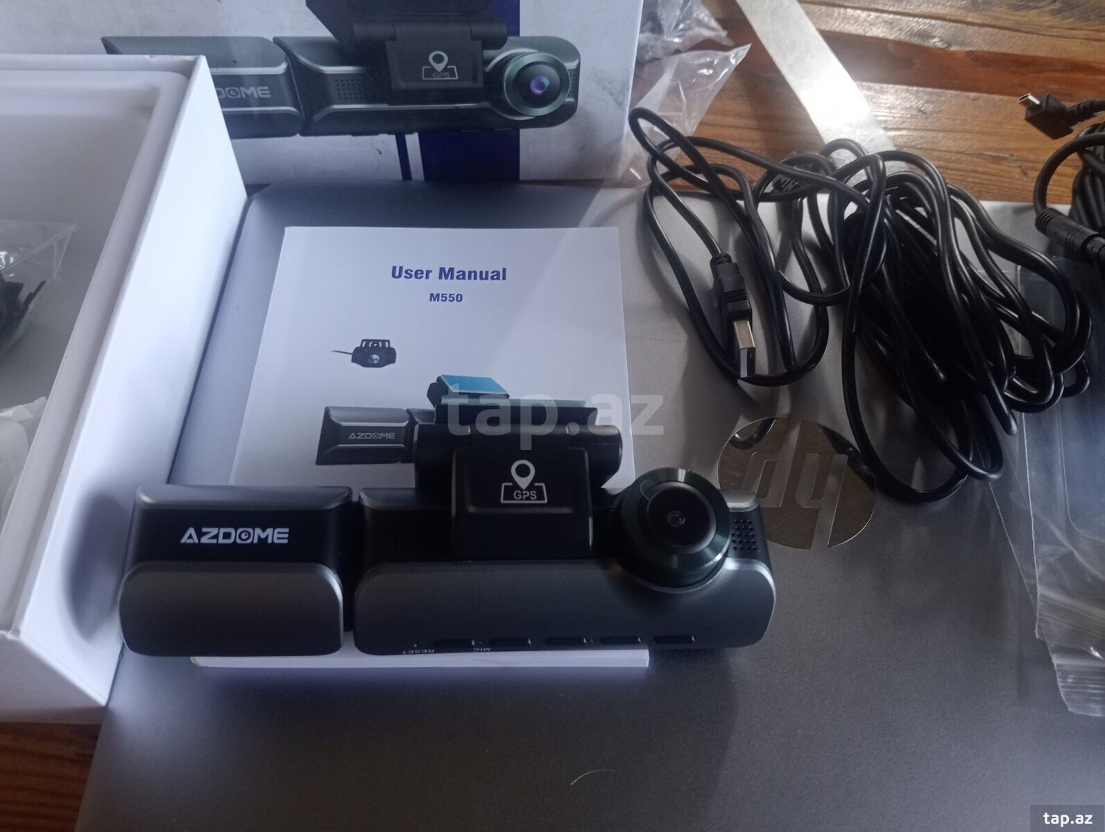 Videoqeydiyyatçı Azdome M550 4K GPS Wifi