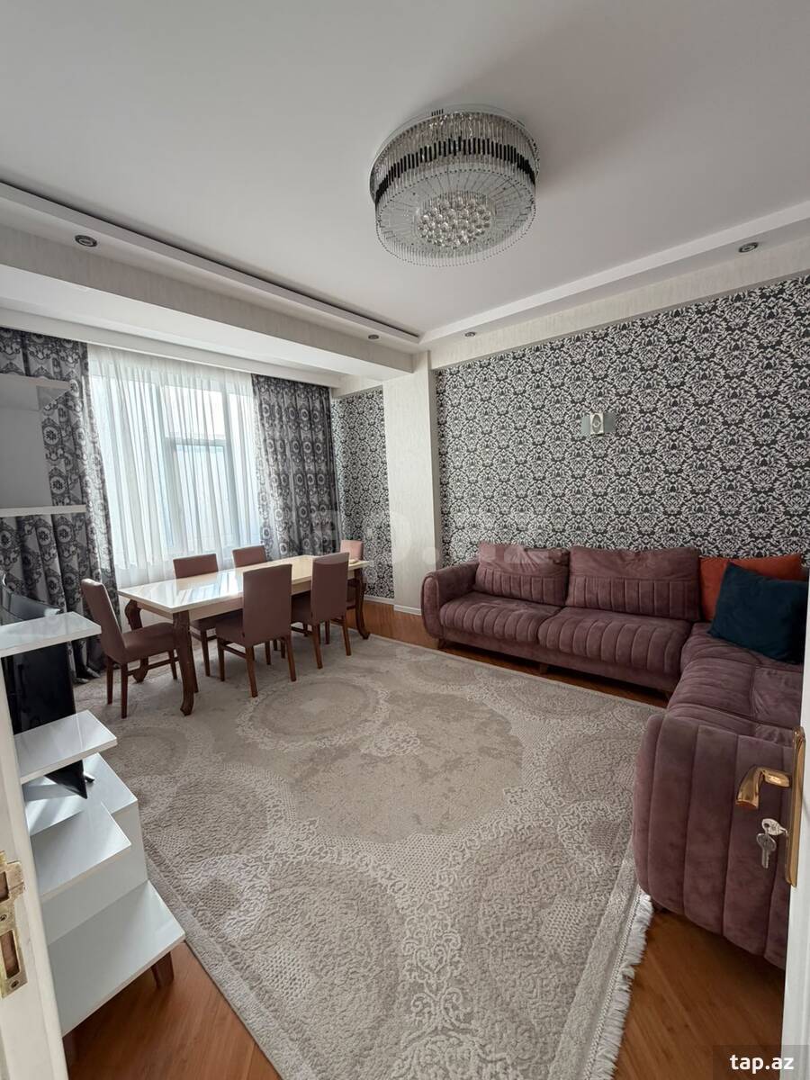 3-otaqlı yeni tikili kirayə verilir, Xətai m., 90 m² (2)
