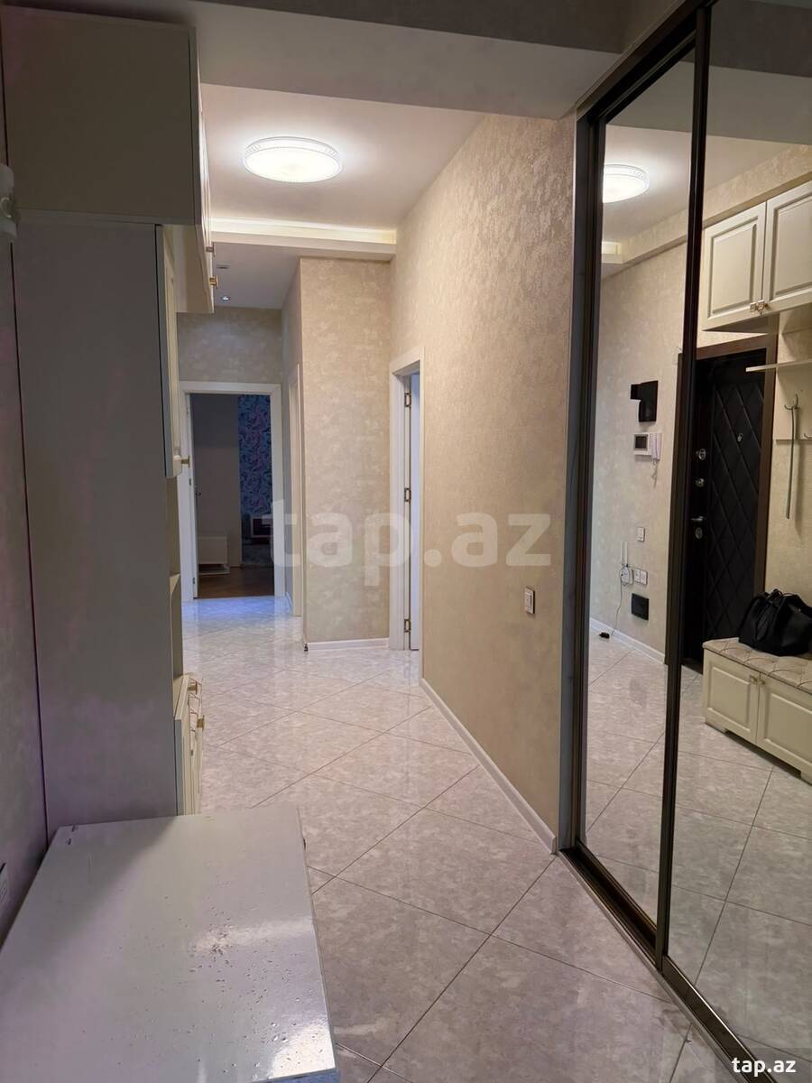 3-otaqlı yeni tikili kirayə verilir, Xətai m., 90 m² (7)