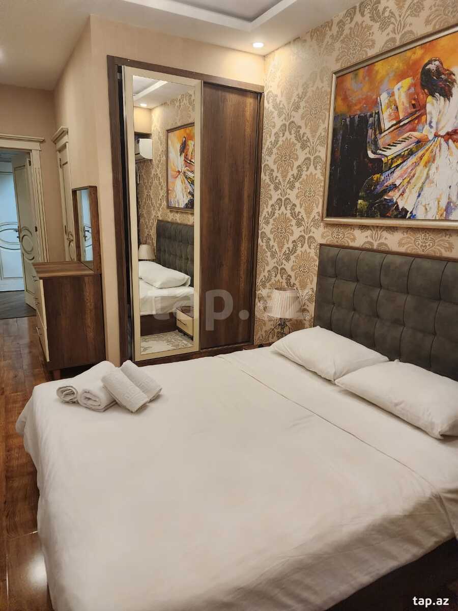 2-otaqlı yeni tikili kirayə verilir, A. Cəlilov küç., 80 m² (11)