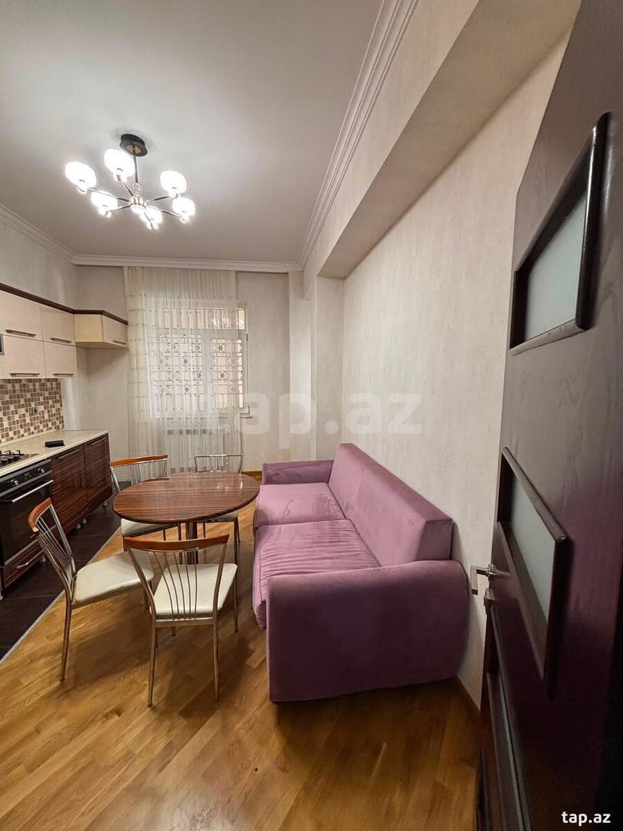 3-otaqlı yeni tikili kirayə verilir, Elmlər Akademiyası m., 105 m² (5)