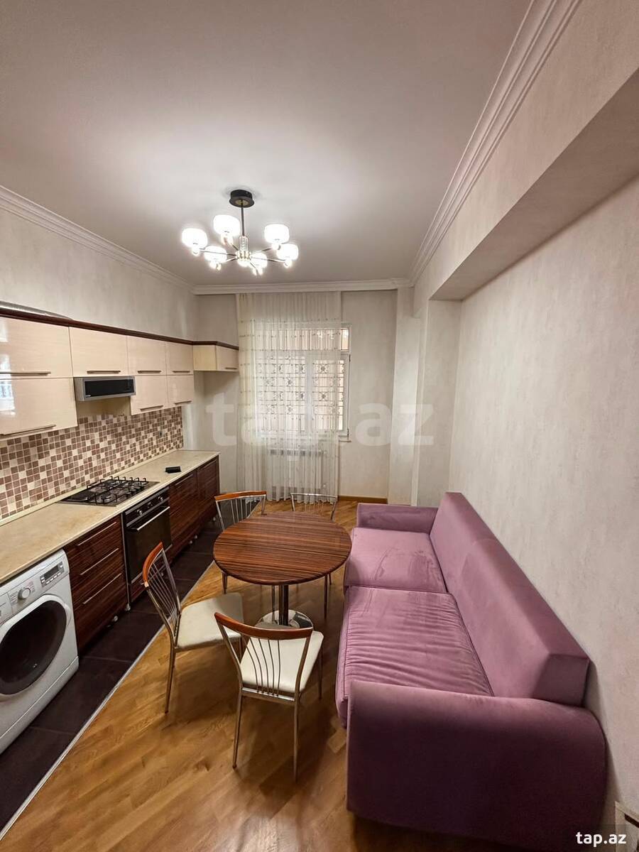 3-otaqlı yeni tikili kirayə verilir, Elmlər Akademiyası m., 105 m² (6)