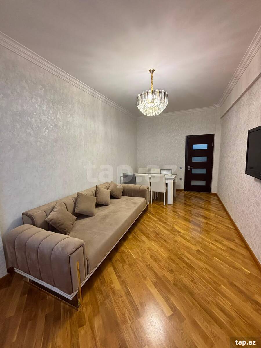 3-otaqlı yeni tikili kirayə verilir, Elmlər Akademiyası m., 105 m² (2)
