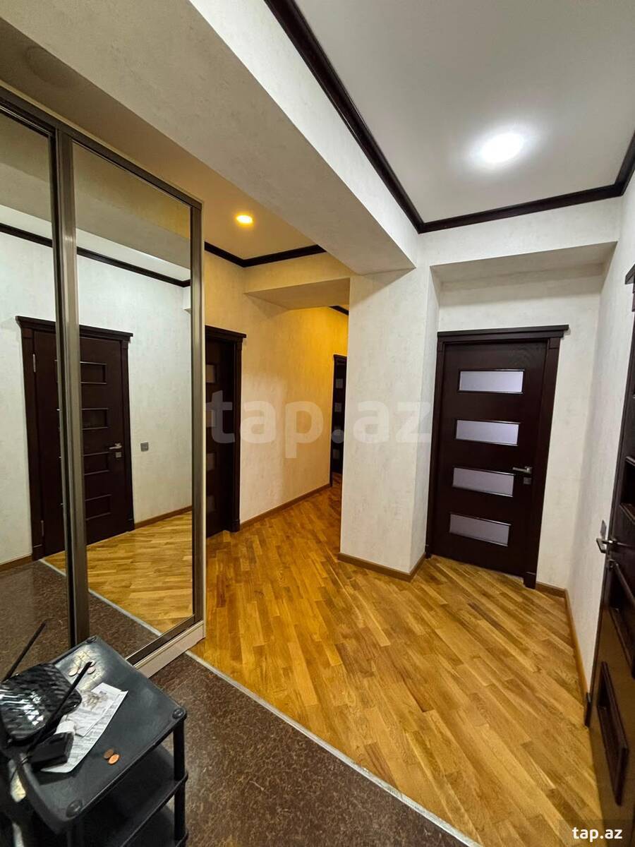 3-otaqlı yeni tikili kirayə verilir, Elmlər Akademiyası m., 105 m² (11)