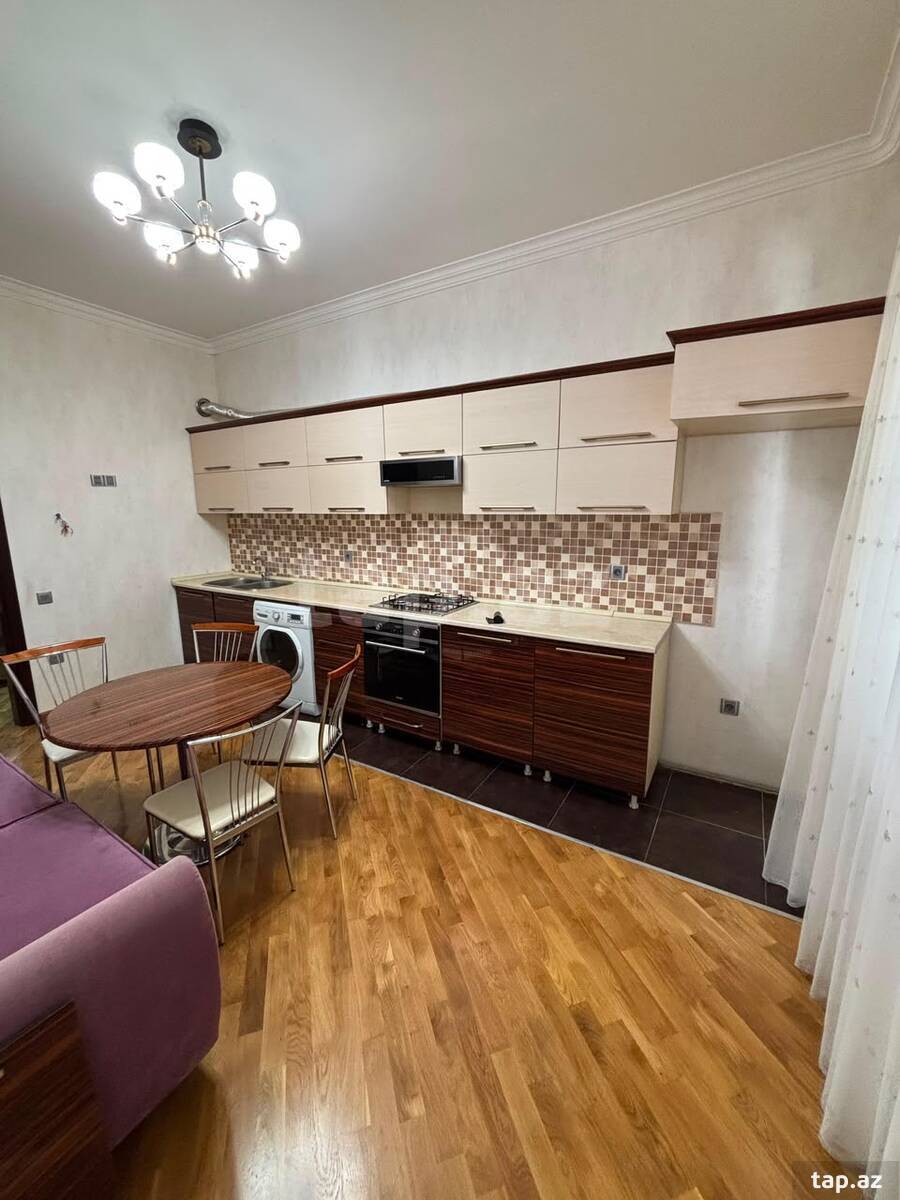3-otaqlı yeni tikili kirayə verilir, Elmlər Akademiyası m., 105 m² (8)
