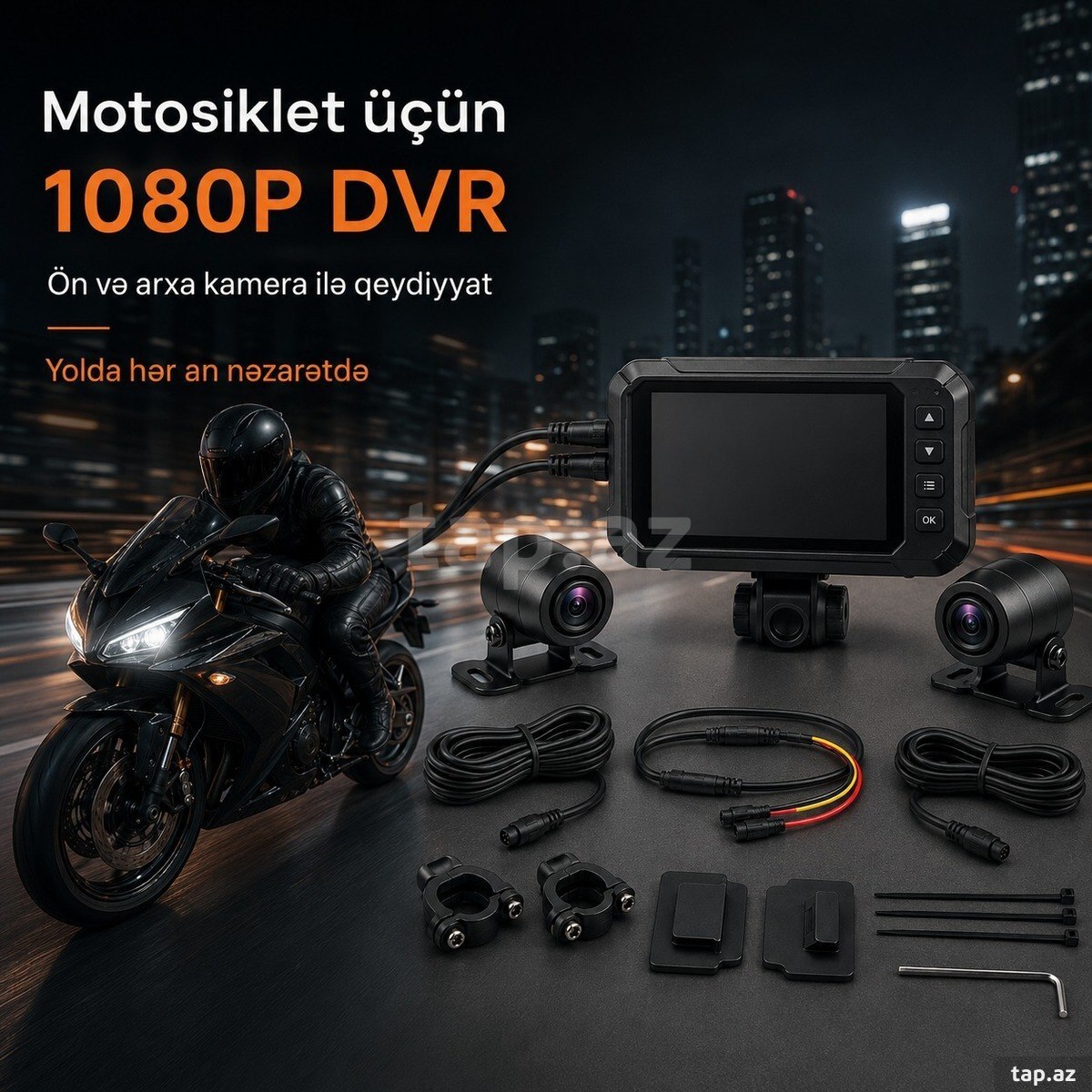 Motosiklet üçün videoqeydiyyatçı (3)