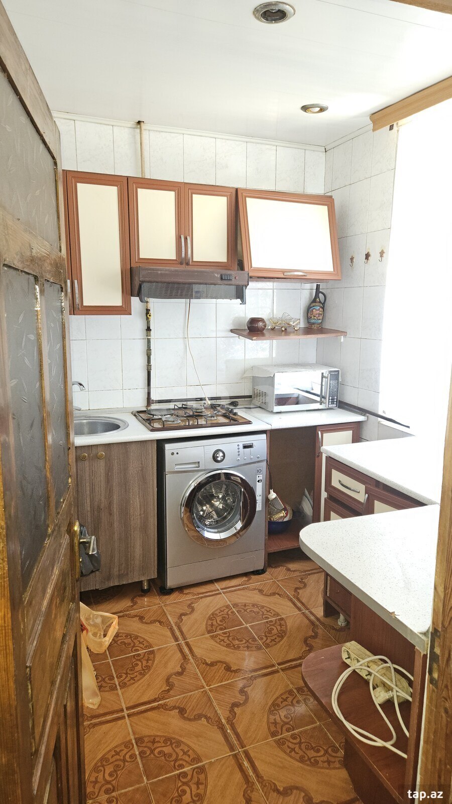 2-otaqlı mənzil kirayə verilir, Memar Əcəmi m., 50 m² (5)