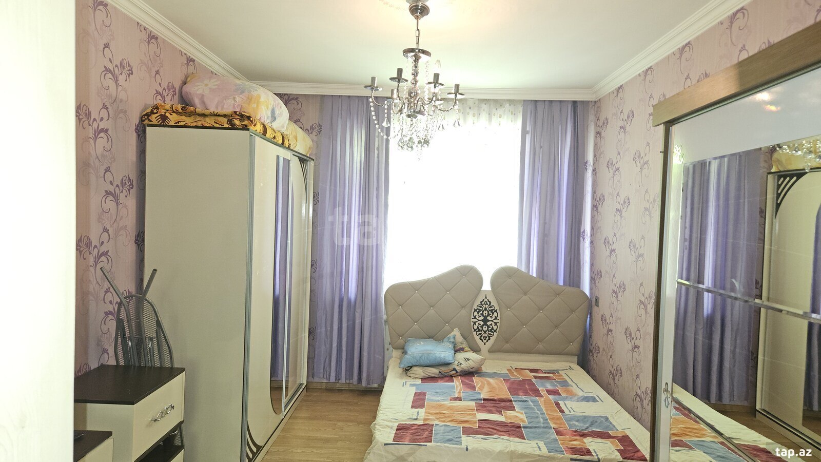 2-otaqlı mənzil kirayə verilir, Memar Əcəmi m., 50 m²