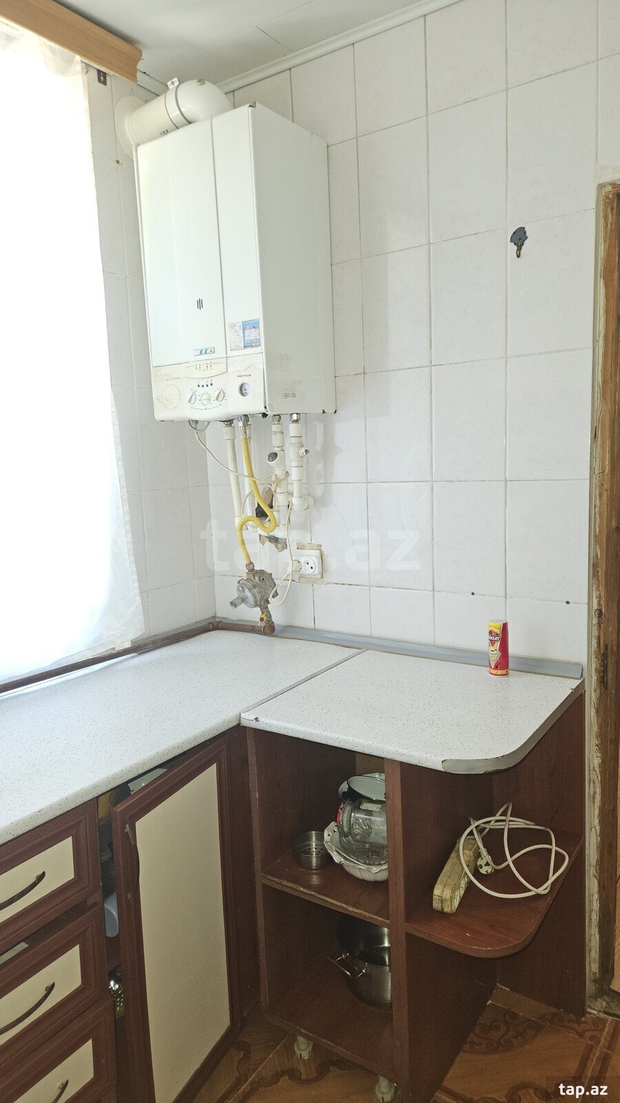 2-otaqlı mənzil kirayə verilir, Memar Əcəmi m., 50 m² (6)