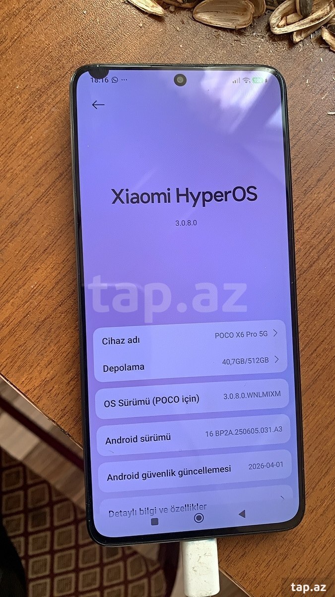 Xiaomi Poco X6 Pro Black 512GB/12GB
