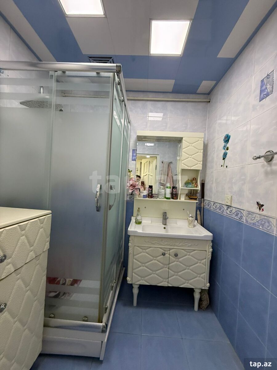 4-otaqlı mənzil, Avtovağzal m., 90 m² (9)