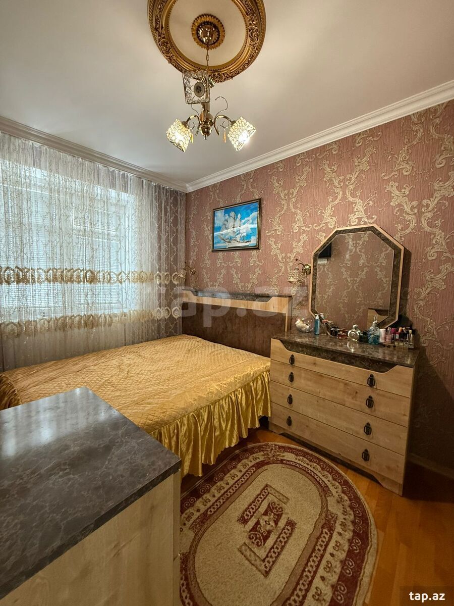 4-otaqlı mənzil, Avtovağzal m., 90 m² (6)