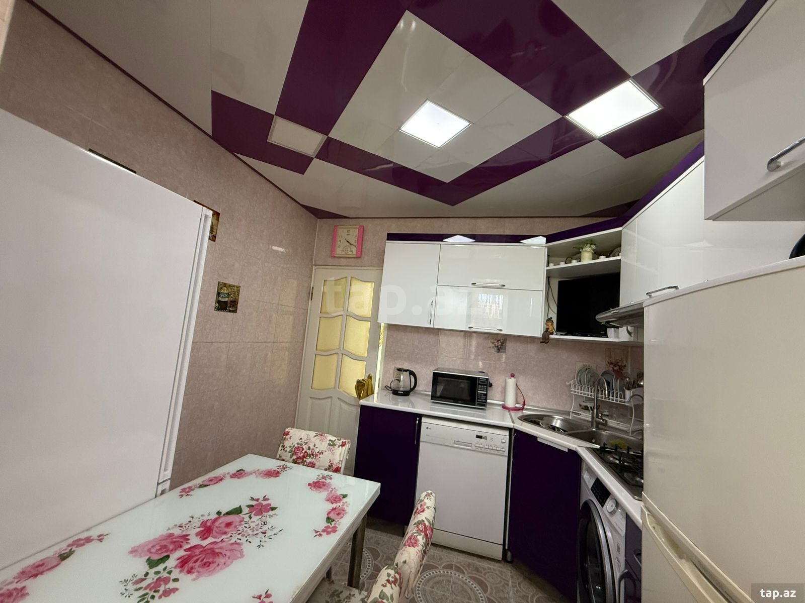 4-otaqlı mənzil, Avtovağzal m., 90 m² (5)