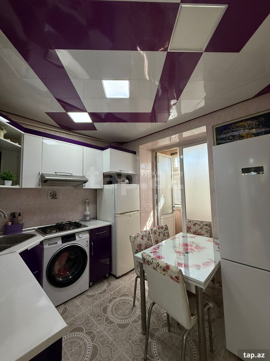 4-otaqlı mənzil, Avtovağzal m., 90 m² (8)