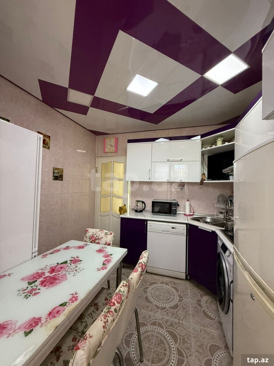 4-otaqlı mənzil, Avtovağzal m., 90 m² (18)