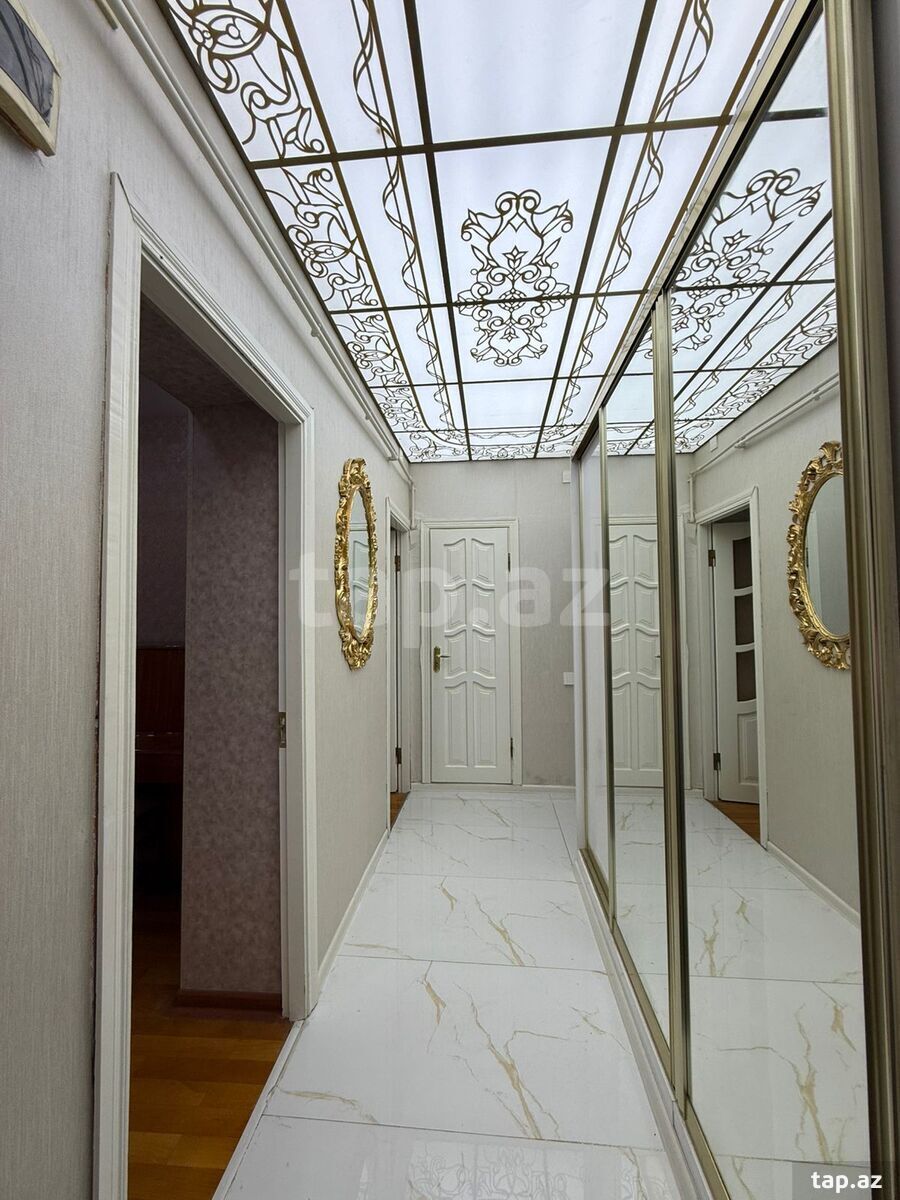 4-otaqlı mənzil, Avtovağzal m., 90 m² (10)