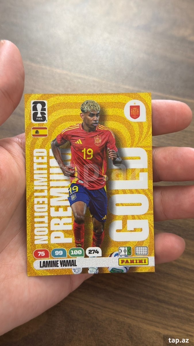 Panini Messi & Yamal Limited Edition Premium Gold (4)