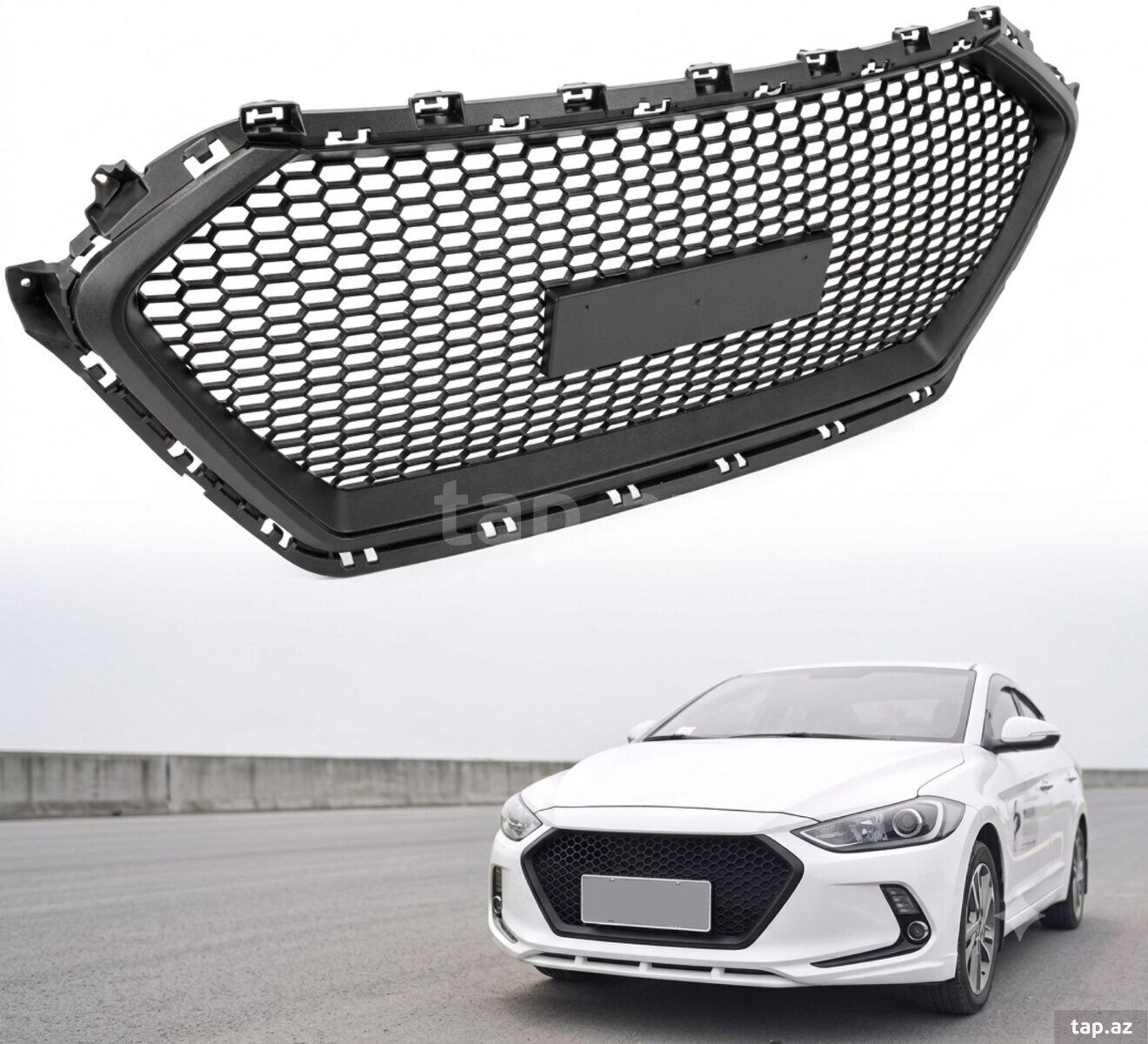Hyundai Elantra 2016-2018 tuning radiator batmaqlığı