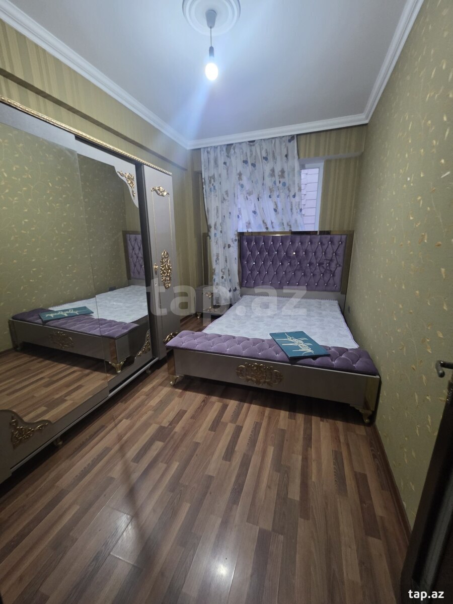 3-otaqlı yeni tikili kirayə verilir, Kristal 1 yaşayış kompleksi, 65 m² (16)