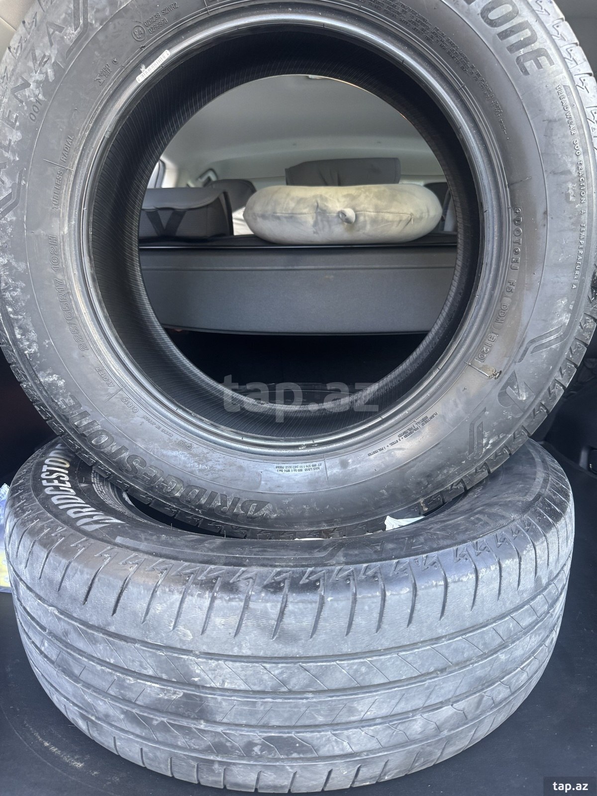 Bridgestone Alenza şinləri 225/65 r17 (2)