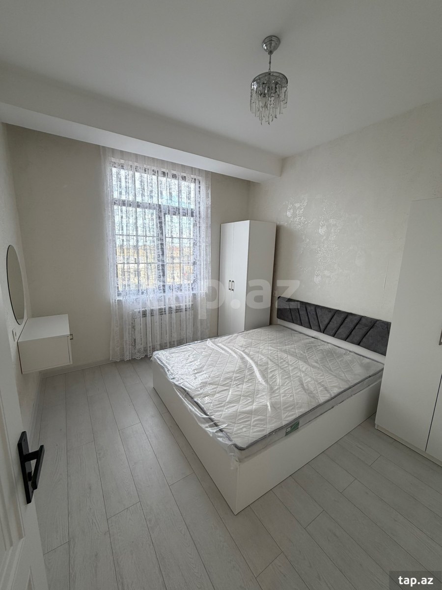 2-otaqlı yeni tikili kirayə verilir, Bakıxanov qəs., 50 m² (4)